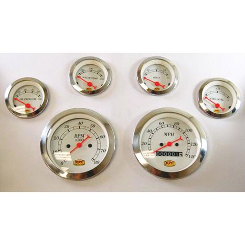 Rpc r5737 5 pc gauge with mecanical speedometer