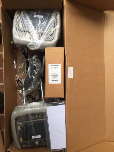 New in box gm(23139996) dual headrest dvd&#039;s in titanium (832)gray leather