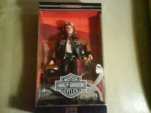 Buy NRFB 1999 HARLEY DAVIDSON BARBIE DOLL #4 Racing Orange Collectors