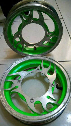Vintage alloy 10" scooter wheelset. dio, arnada,  chacha