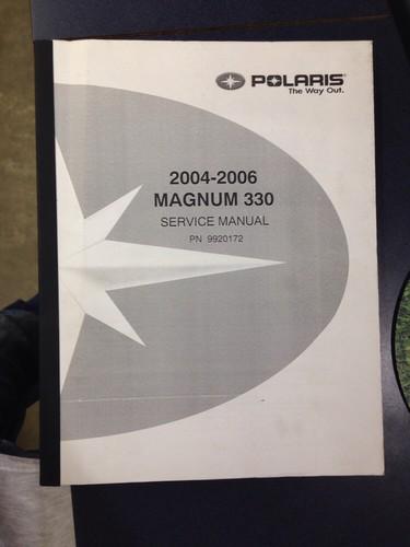 2004-2006 polaris magnum 330 service manual oem 9910172