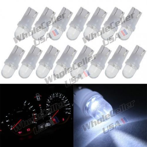 15xwhite t10 wedge 161 194 instrument indicator light for ford f-series