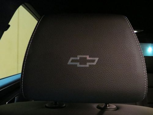 (4pcs) headrest badge sticker decal *chevy logo*
