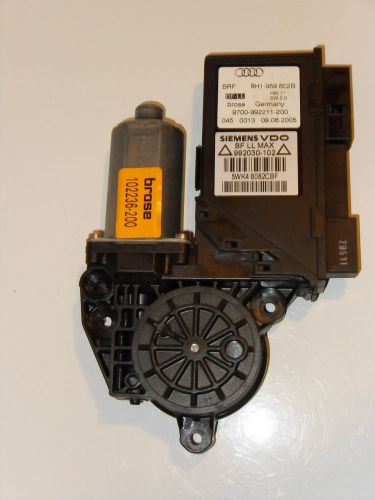 2006 audi a4 cabriolet   passenger window motor and gear  2003 2004 2005 s4 b6