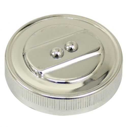 Empi 8968 chrome stock oil cap fits air-cooled vw bug ghia thing bus engines