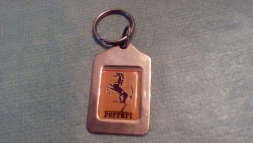 Ferrari key ring vintage 1980's metal rare