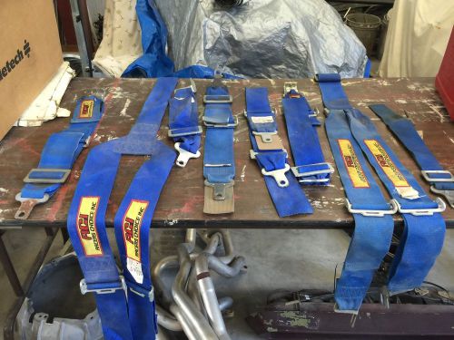 Rci 5 way v type racing harness set of two used