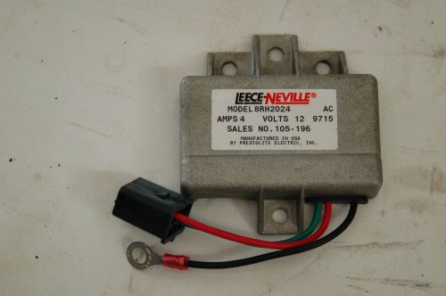 Leece-neville 12v 4 amp voltage regulator 8rh2024  prestolite elec. wanderlodge