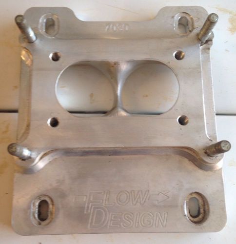 Flow design technology fd-7030 carb spacer adapter