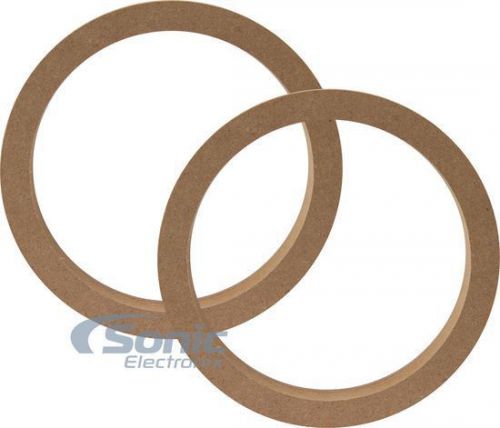 New! audiopipe ring-5.25r universal 5.25&#034; mdf speaker rings
