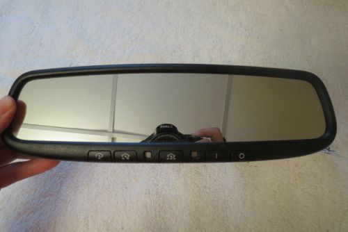 2013 2014 2015 nissan pathfinder rear view mirror w/auto dim, homelink oem 248m