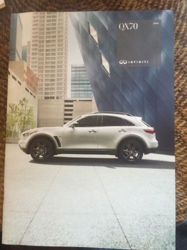 2016 infiniti qx70 brochure