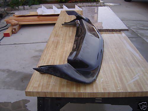 Datsun 240z front spoiler air ducts handlaid fglass nos