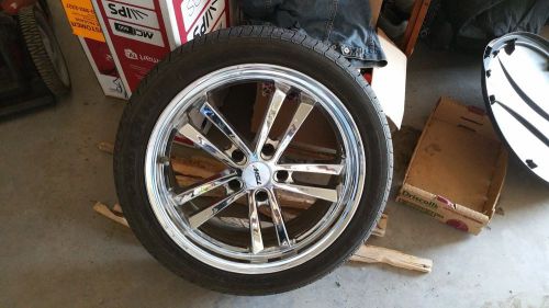 18" tsw chrome wheels and tires