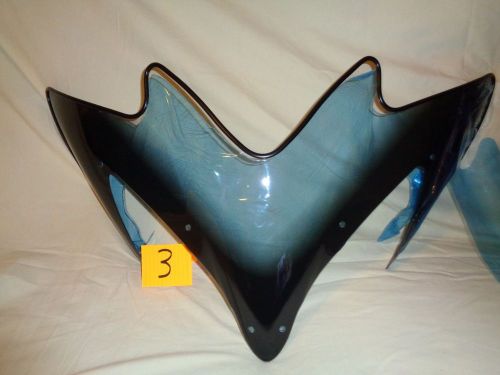 New yamaha snowmobile windshield black trim low 7"  8fs- 77210 -00 apex attack