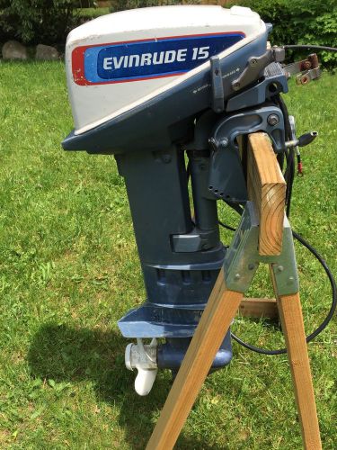 Evinrude 15 hp remote start outboard motor