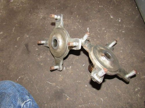 1987 suzuki ltf250 rear wheel hubs left right hub