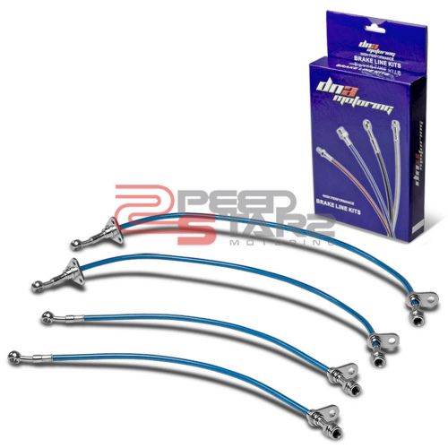 Buy STAINLESS BRAKE LINE/HOSE PVC COAT 4P FOR 9701 ACURA INTEGRA GSR