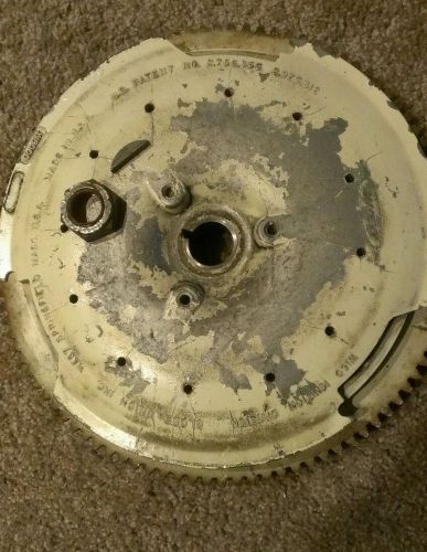 1970's chrysler outboard flywheel assembly 105 120 130 135hp 4-cyl wico 1057he