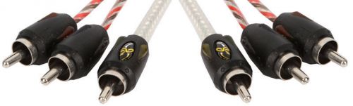 Stinger si493 4000 series car mobile 3foot stereo &amp; video rca interconnect cable
