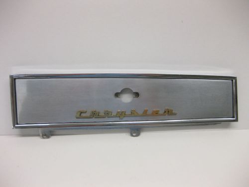 1954 chrysler dash trim bezel glove box door nice part hard 2 find 1953 52 51