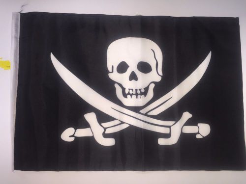 112.jack utv side x side safety flag 12"x18" jack rack flag 1/4 5/16 pole