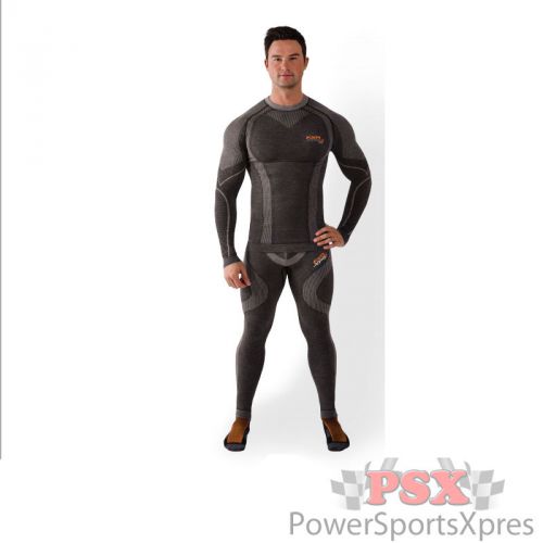 Fxr vapour 25% merino seamless compression top layer