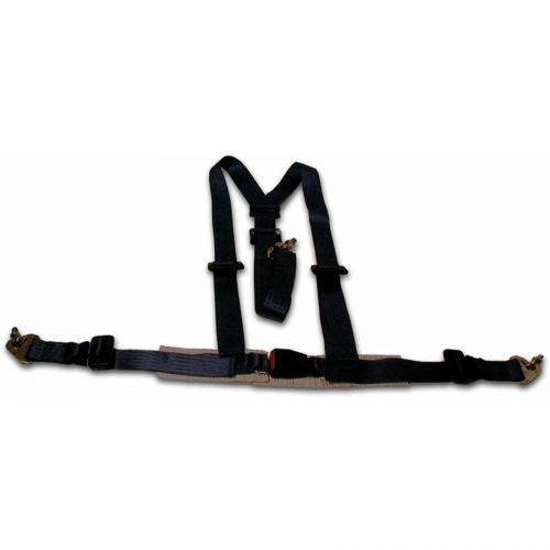 3 point black racing harnessvintage car harness replacement strap shoulder lab