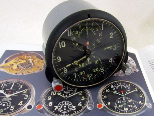 Achs-1 chronograph vintage russian air force mig helicopter cockpit panel clock