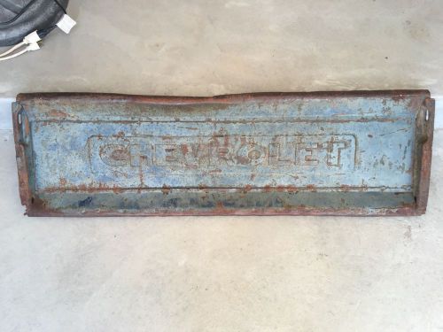 Vintage 1950&#039;s 60&#039;s 58 59 61 62 63 64 chevrolet pickup tail gate tailgate bench