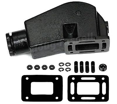 3" exhaust riser/elbow for 302/351 ford marine engine barr style manifold