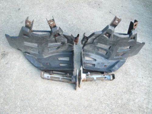 Buy POLARIS PREDATOR 500 HEEL GUARDS & FOOT PEGS WITH MOUNT BRACKETS 03