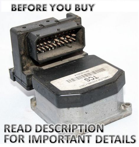 2003 2004 crown victoria abs pump control module 03 04 repair service