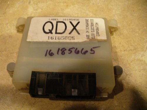 Drac module computer control unit speed sensor vehicle buffer  qdx 16185665
