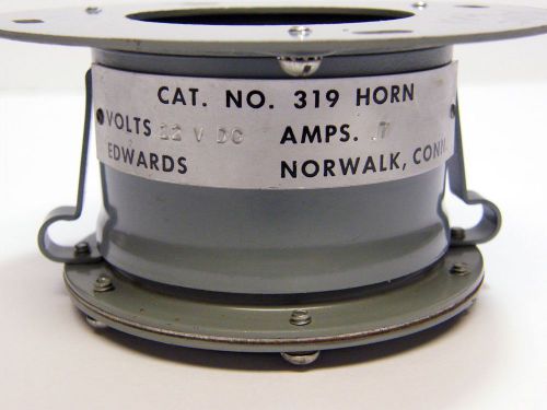 Edwards cat. no. 319 stall warning horn norwalk connecticut