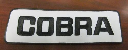 Cobra 10x3 black &amp; white patch
