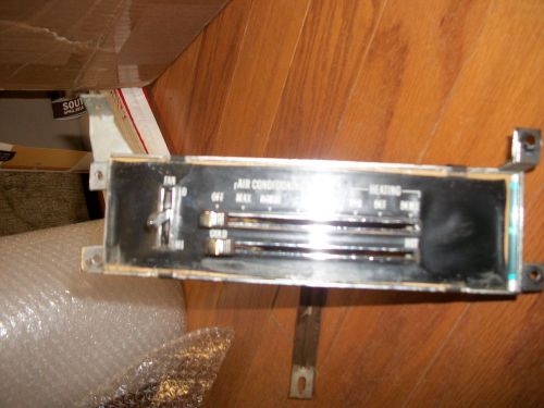 1971 72 chevelle ss original gm heater control assembly with air has brace 1970
