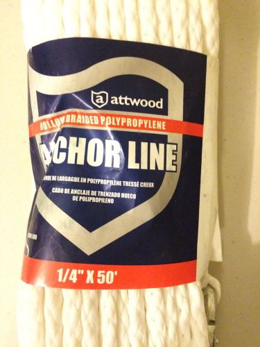 Attwood 1/4 x 50&#039; anchor line free shipping