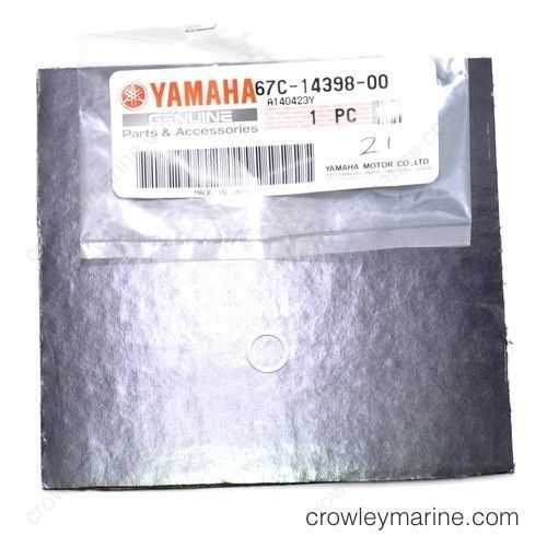 Genuine oem yamaha 67c-14398-00 washer
