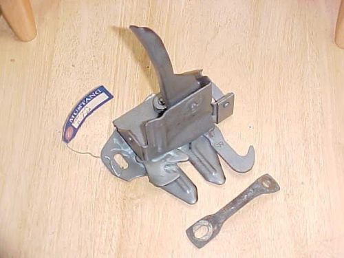 69 70 mustang shelby boss mach1 hood latch and striker rod oem
