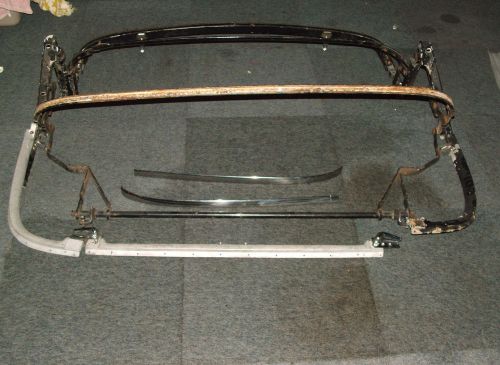 1955 56 ford thunderbird original convertible soft top frame