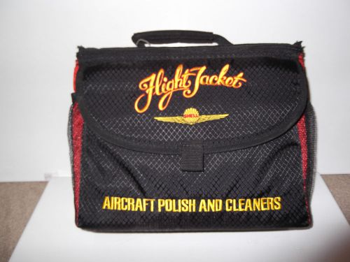 Shell flight jacket aircraft polish and cleaners kit like new