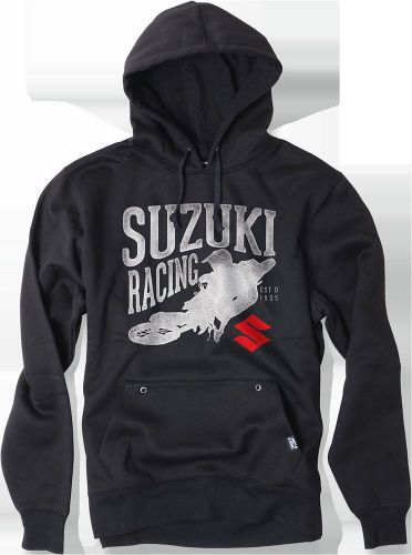 Factory effex suzuki youth hoody mens lg black 19-83424