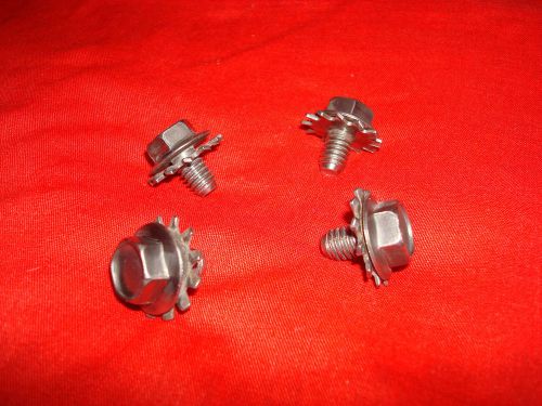 (4) original 1964 1/2- 1968 ford mustang cougar shelby door quarter window bolts