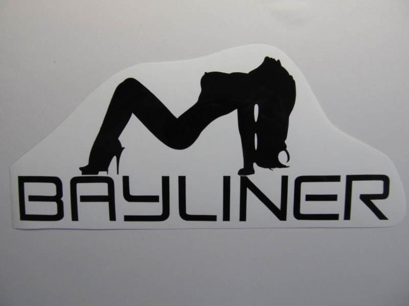 Bayliner lady decal wakeboard jet boat trailer stickers vinyl sticker bowrider