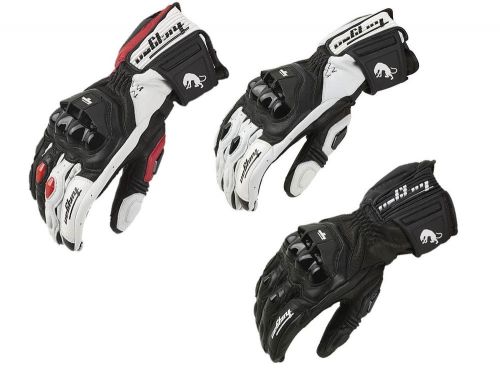 2016 furygan afs-18 full length leather racing motorcycle glove