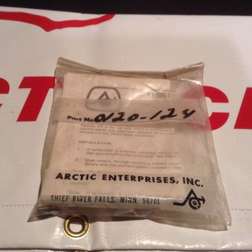 Nos oem arctic cat resistor kit part number 0120-124