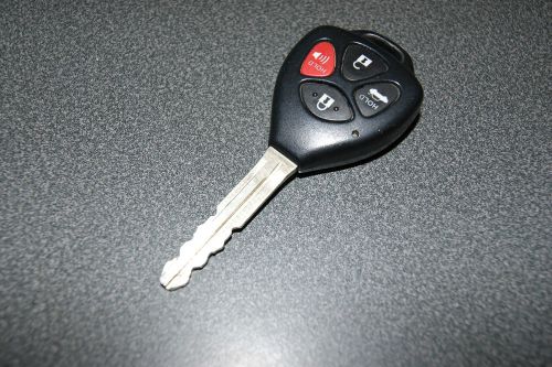 07 08 09 10 toyota camry keyless remote &amp; key hyq12bby