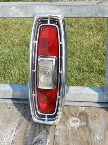 1966 fairlane wagon tail light assembly - mint