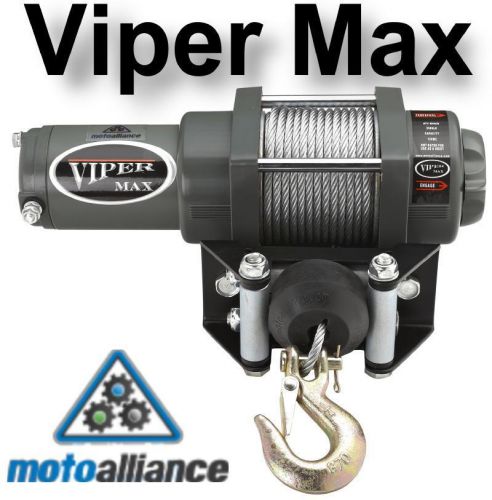 Viper max 2500lb atv winch &amp; custom mount for 2007-2012 yamaha big bear